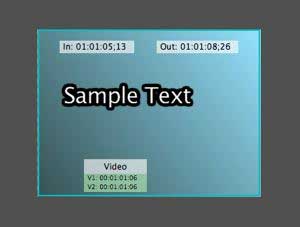 Final Cut Pro - VIEW - Show Timecode Overlays