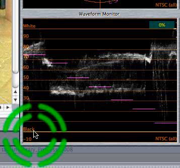 Final Cut Pro 6: black levels
