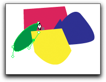 draw behind yellow 1