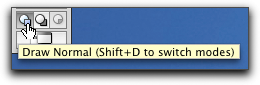 Illustrator CS5: Draw Normal mode