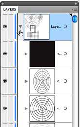 Illustrator CS4 - layers paths