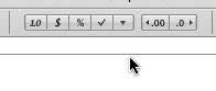 Numbers 09 - numbers format bar button