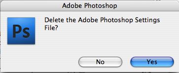 Photoshop CS4 Settings Dialog Box