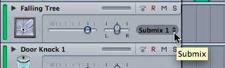 Track Submix Controls