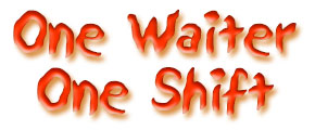 logo for: One Waiter One Shift