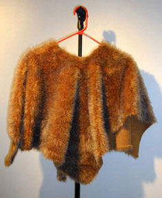 Fake Fur Bear Poncho